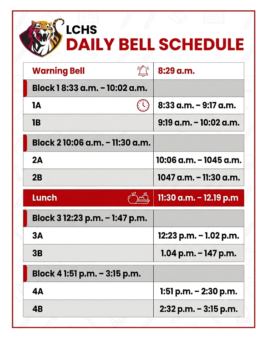 Bell Schedule