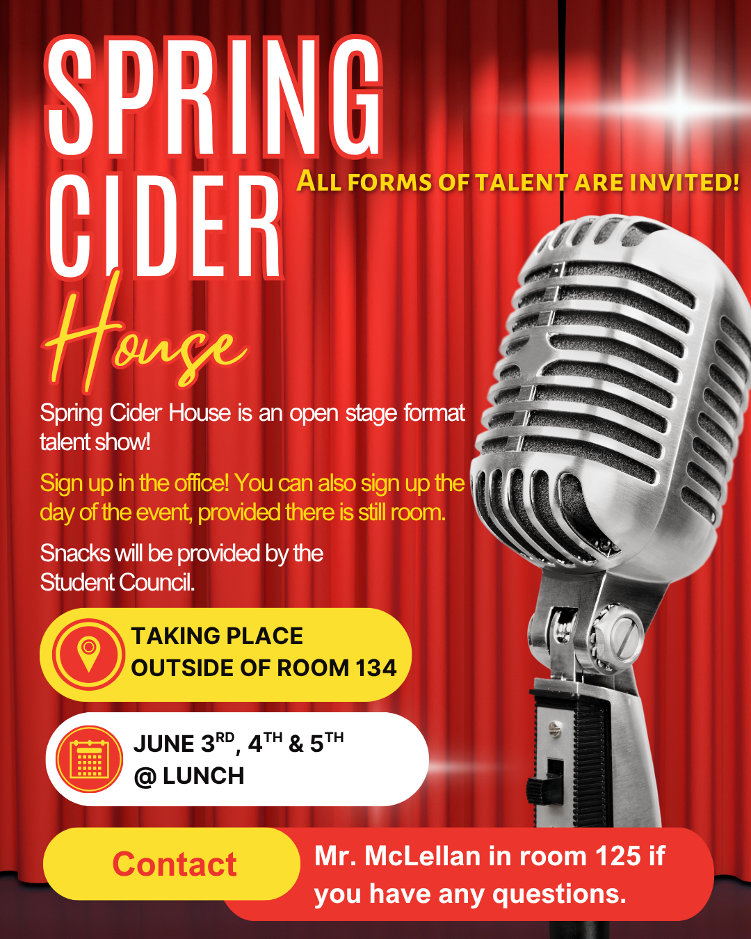 Spring Cider House