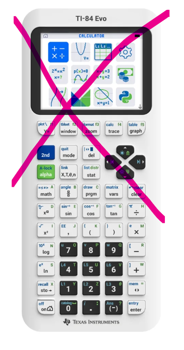 Tl 84 EVO Calculator